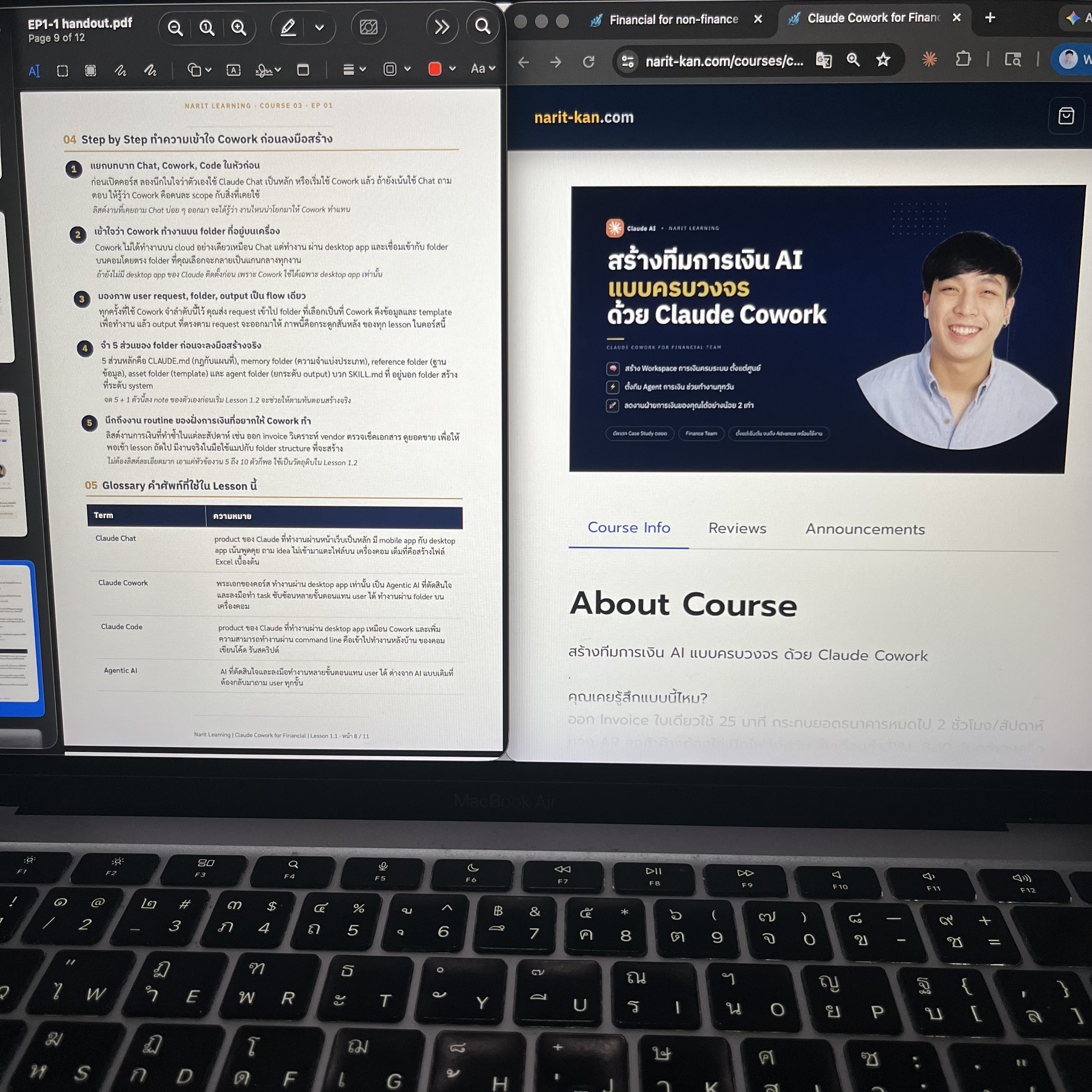 Narit Learning Facebook ad