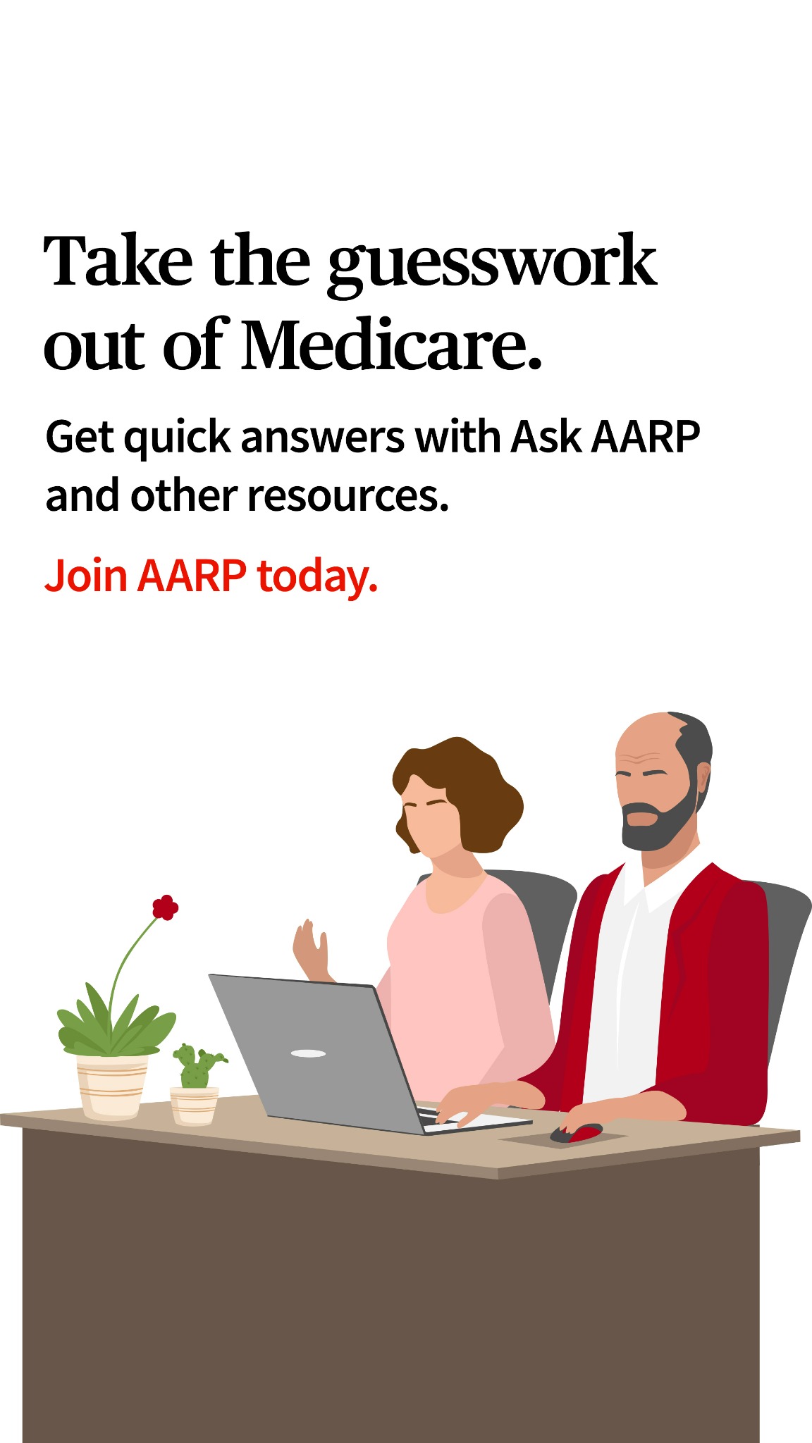 AARP Facebook ad