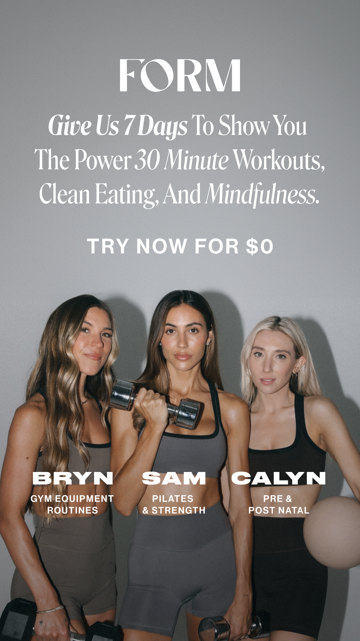 FORM Facebook ad