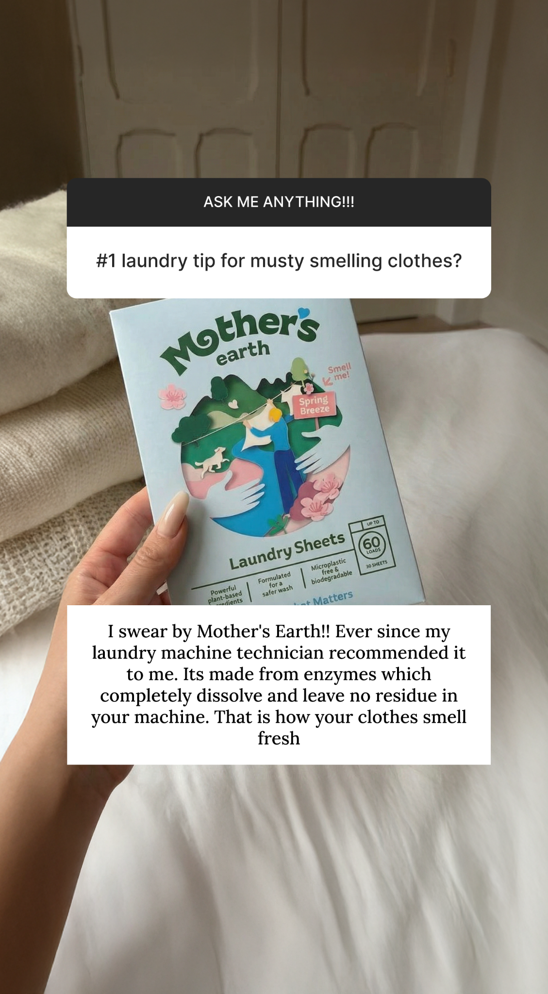 Mothers Earth Facebook ad
