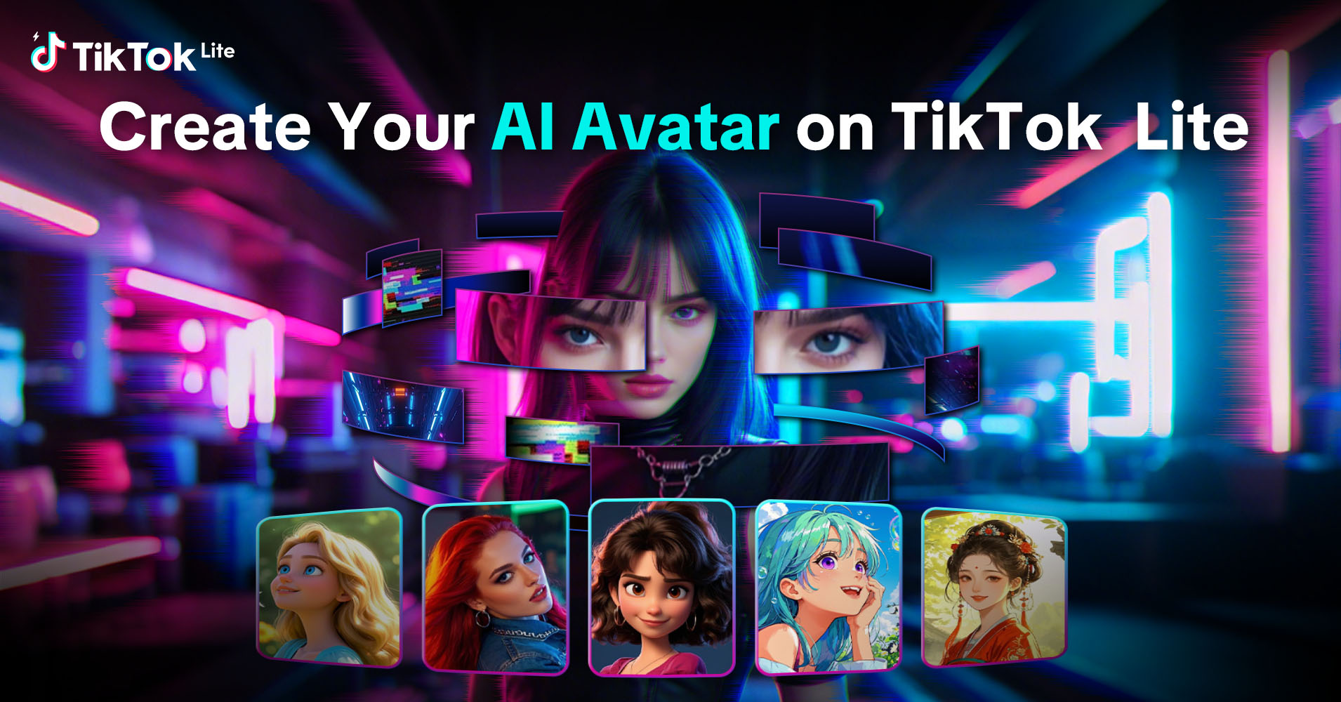 TikTok Lite Facebook ad