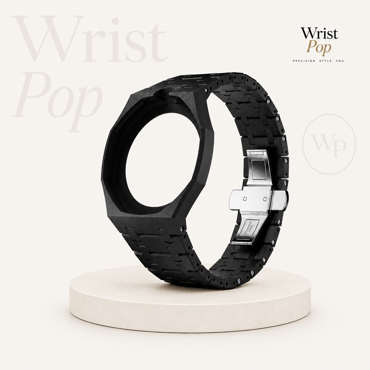 Wristpop.de Facebook ad: Ceramic Bracelet, Swatch Royal Pop, wristpop