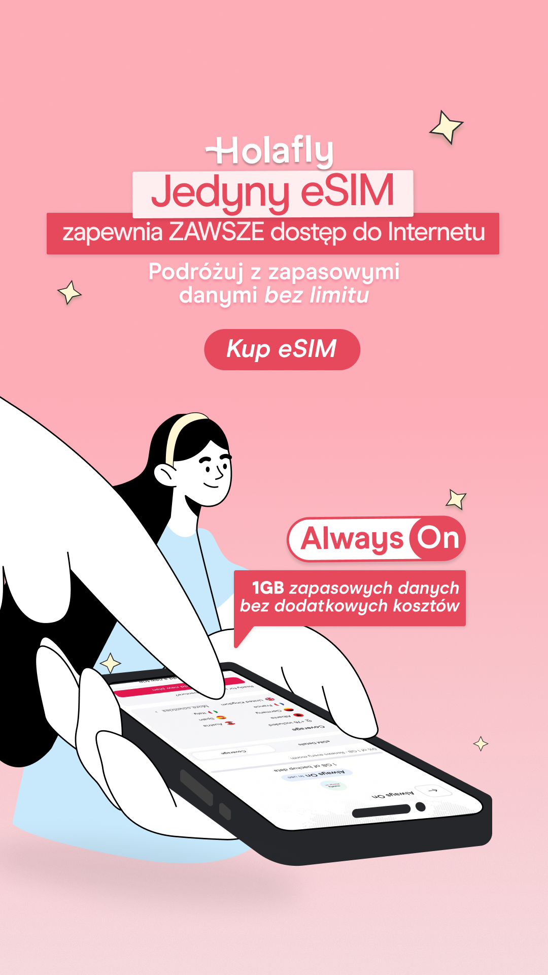 Holafly - English Facebook ad