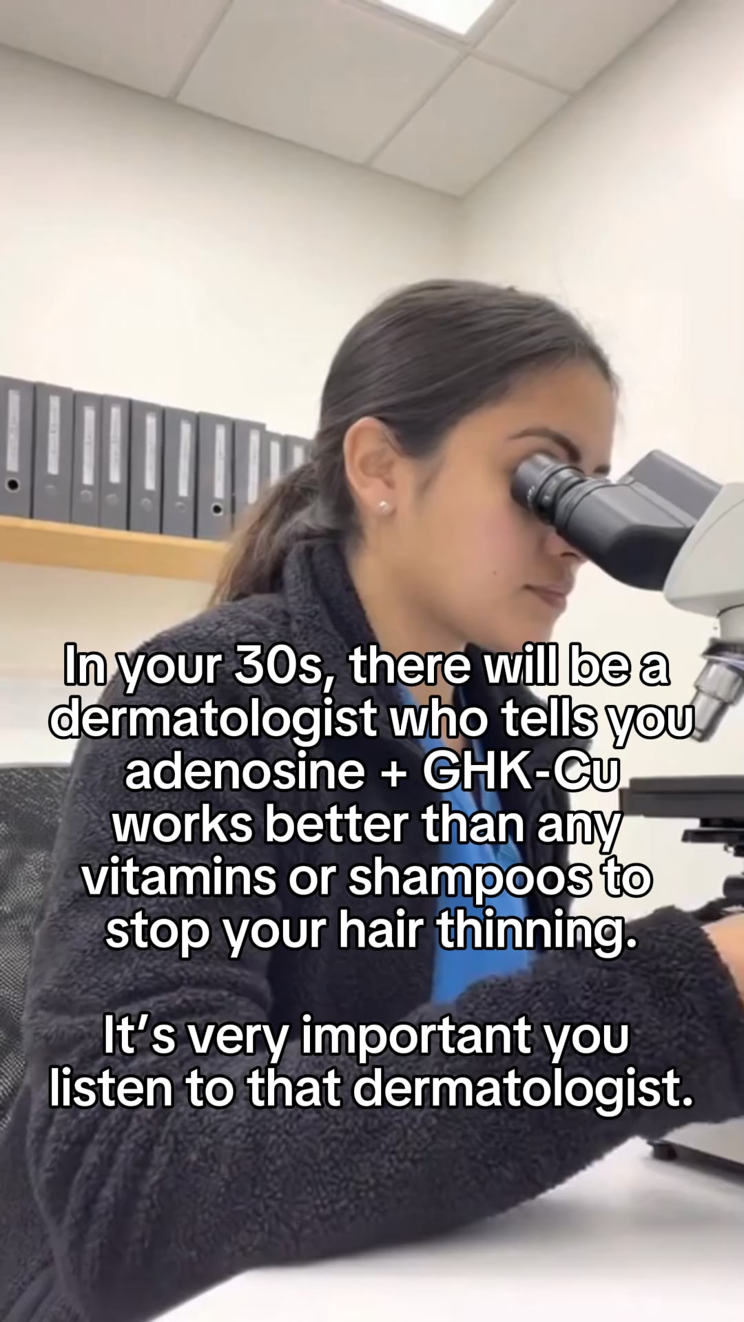 Alex Lombardy Hair Expert Facebook ad: Restore Thicker, Healthier Hair (And Keep It)