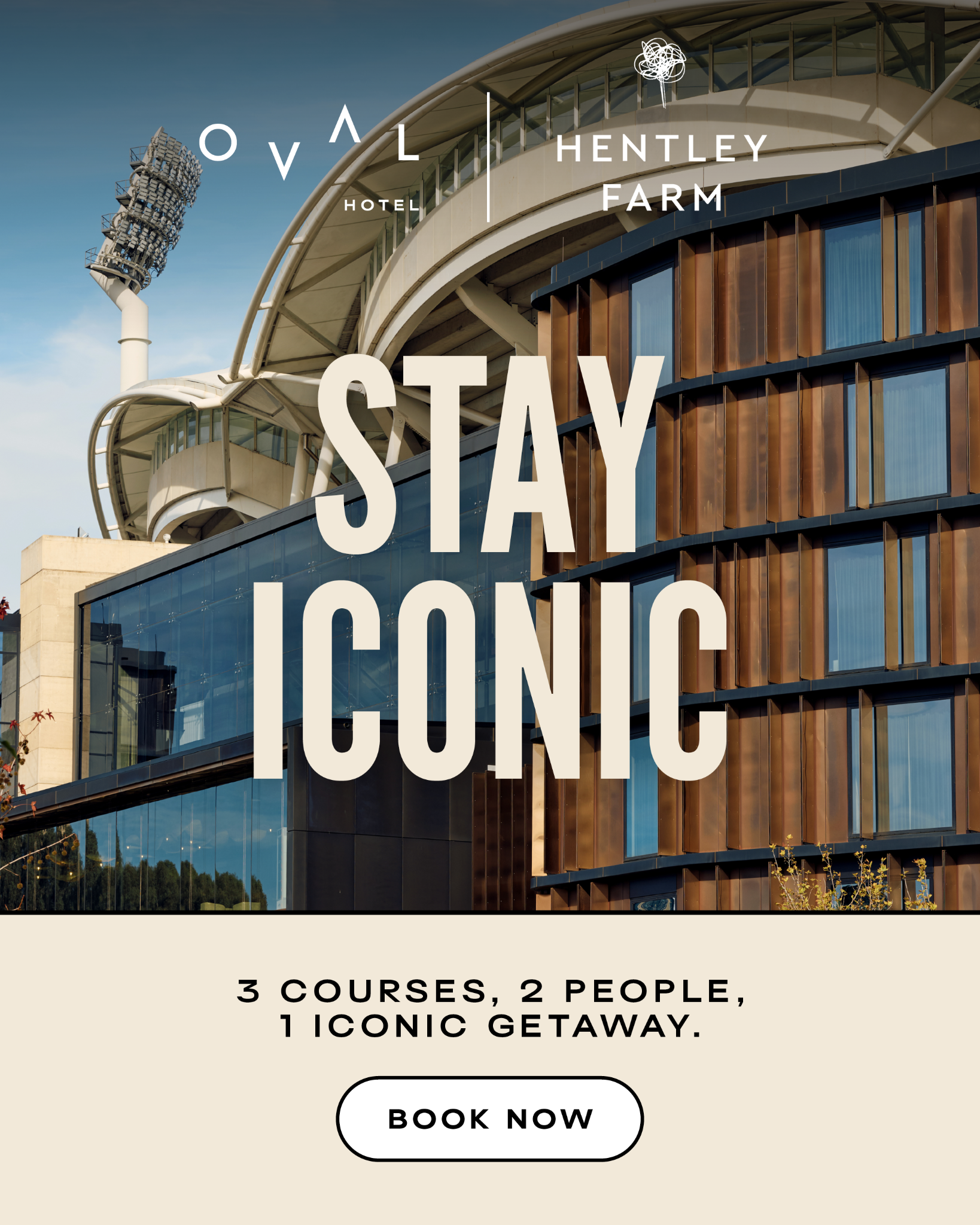 Oval Hotel Facebook ad