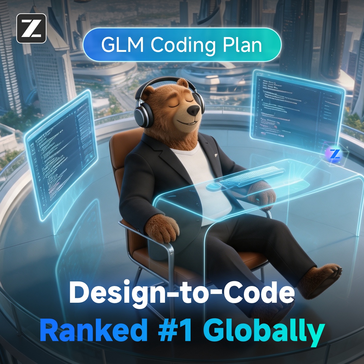 Z.ai Facebook ad: Deep Codebase Reasoning with GLM5.3
