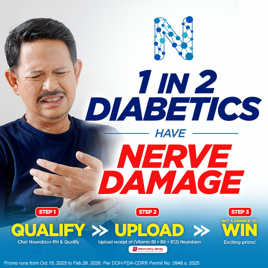Neurobion Facebook ad: LIMITED PROMO: Buy Neurobion and stand a chance…