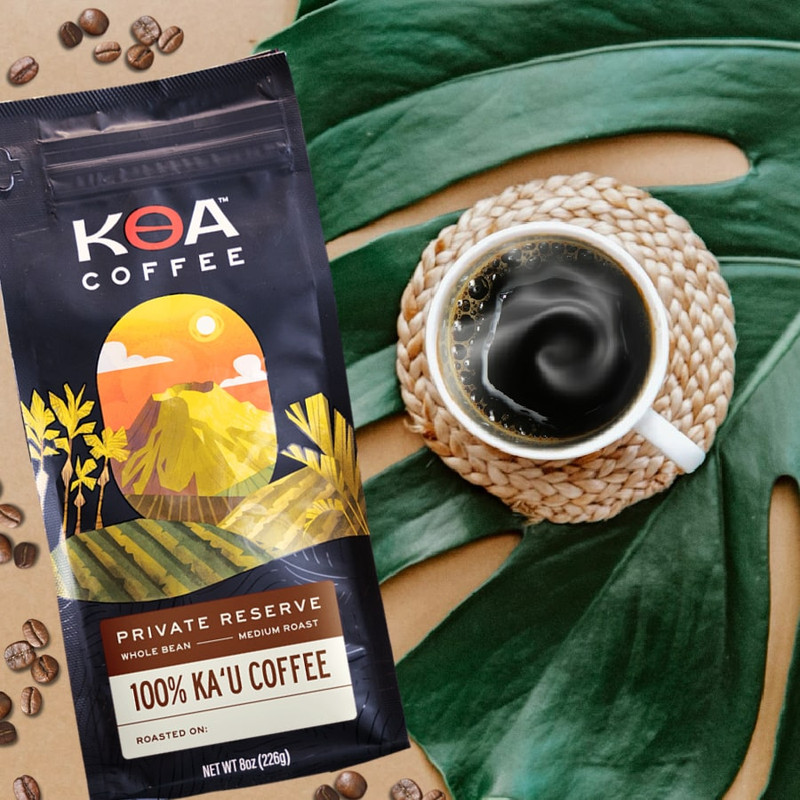 Koa Coffee Facebook ad