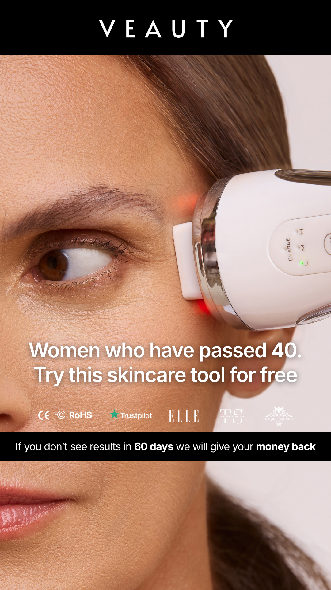 Veauty Facebook ad