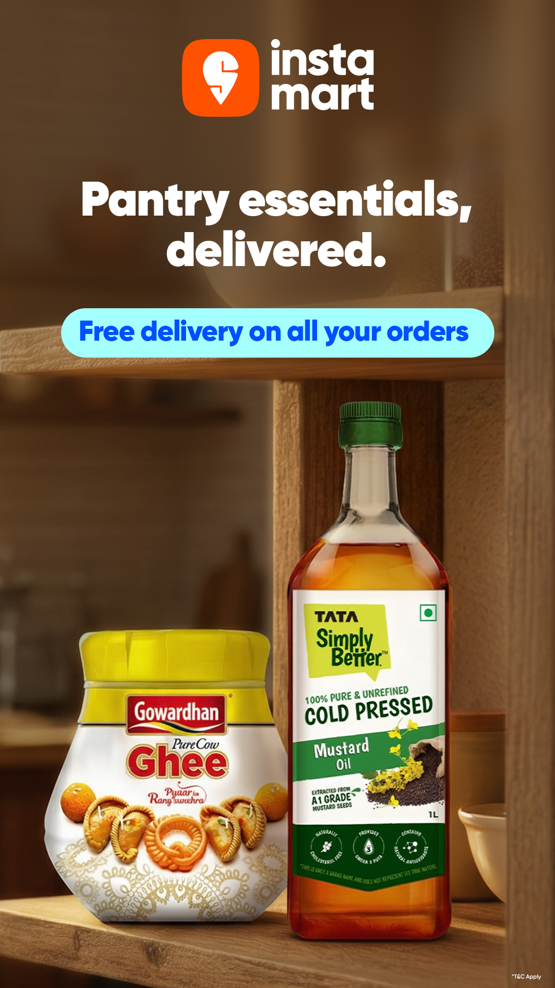 Swiggy Instamart Facebook ad