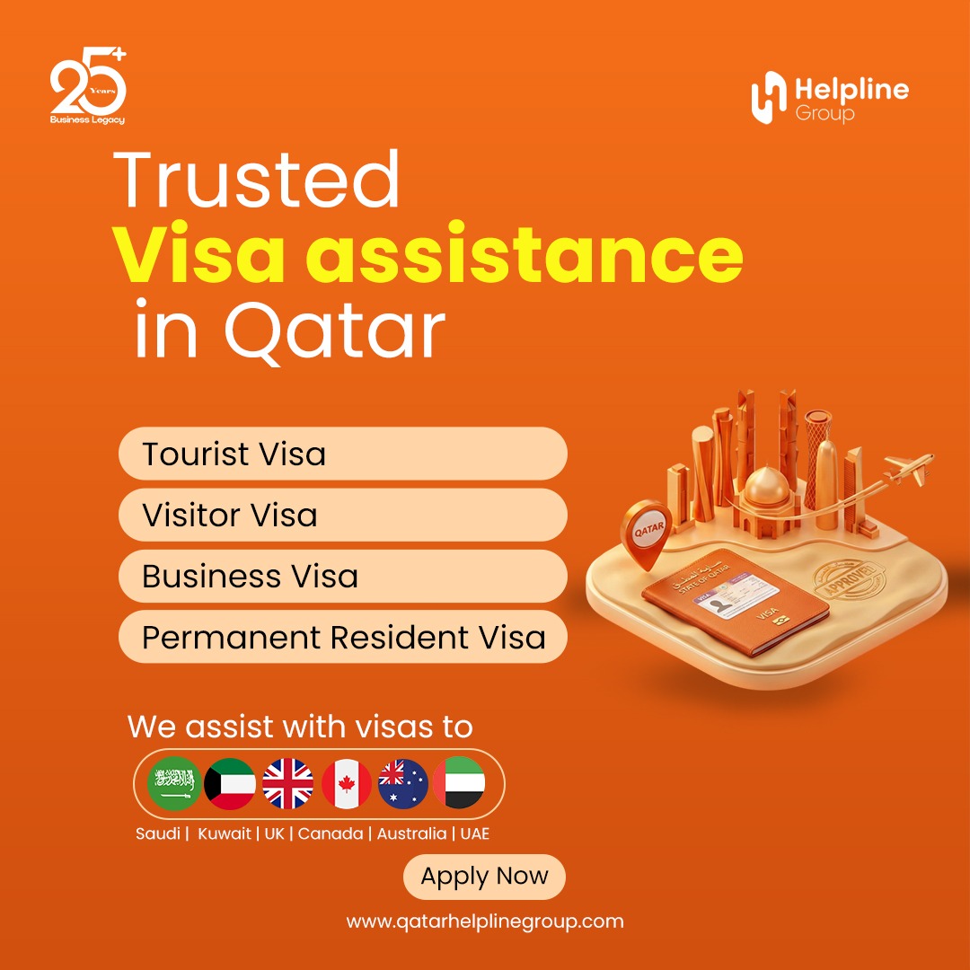 Helpline Group - Company Formation, Attestation and Translation Services. Facebook ad: Apply now and get expert visa assistance you can trust.