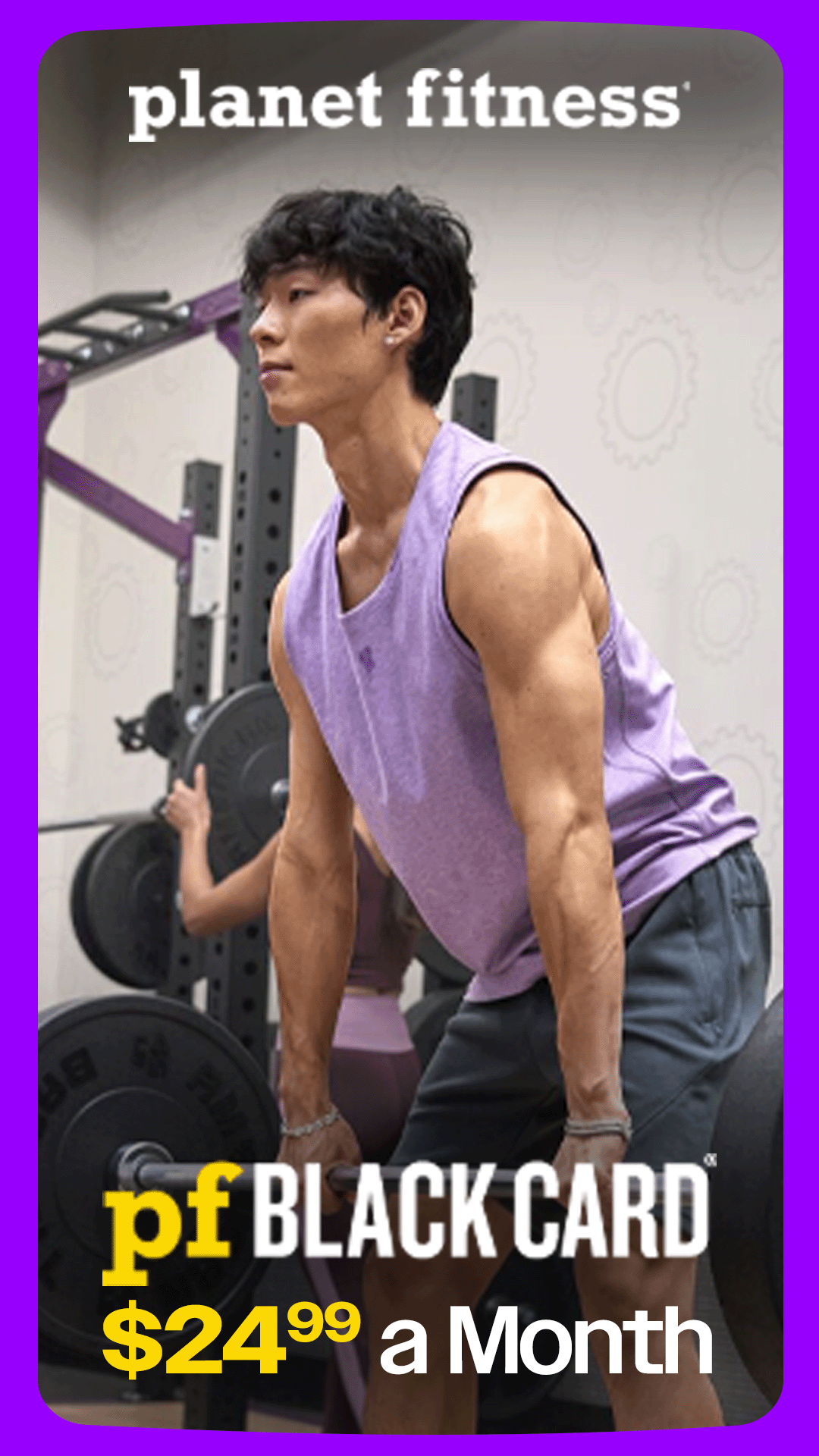 Planet Fitness Facebook ad