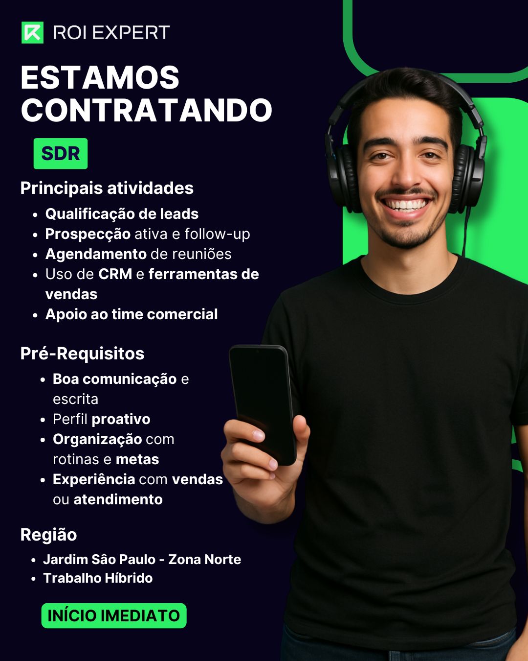 Bruno. Ganga Facebook ad: Se você é da Zona Norte e região…