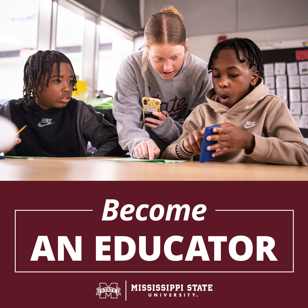 MS State Online Facebook ad: Pursue your graduate studies at MS State, online…