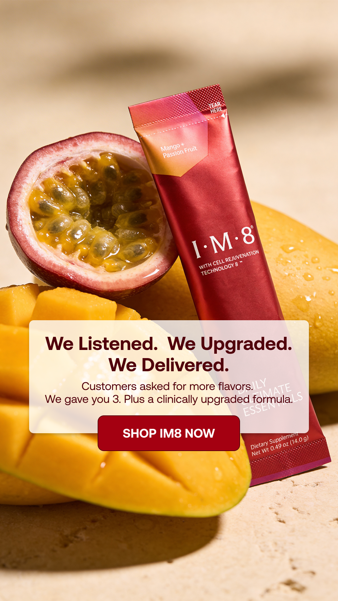 IM8 Health Facebook ad