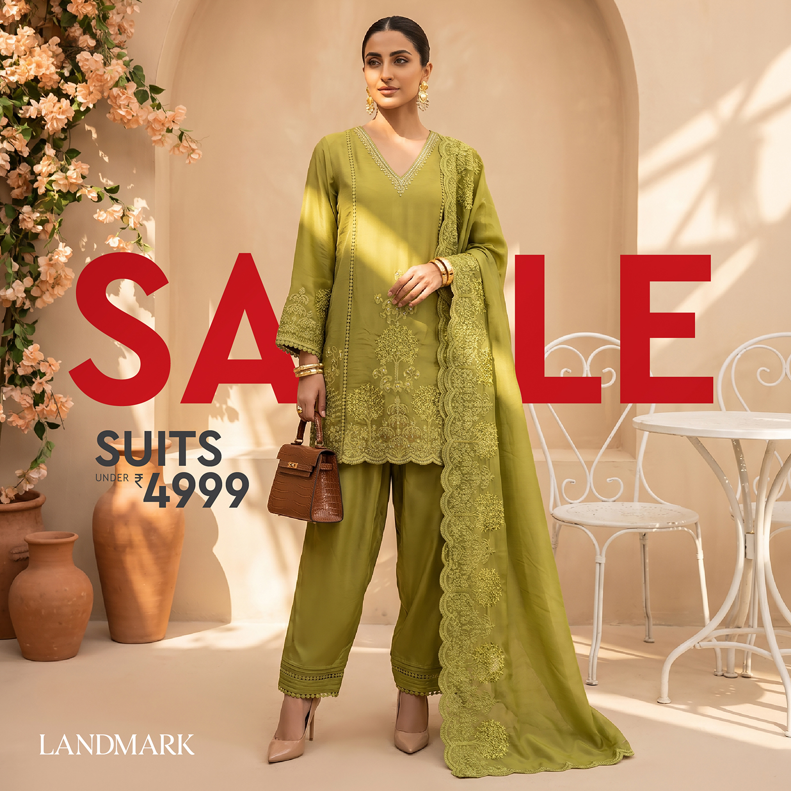 Landmark Designer Studio Facebook ad: THE BIGGEST SALE OF THE SEASON IS HERE!
