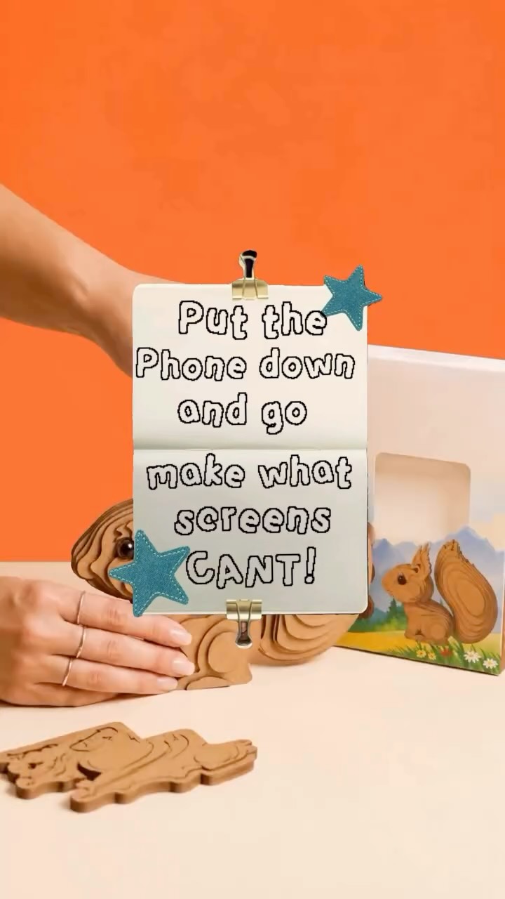 Corruga Facebook ad: A little less screen time.