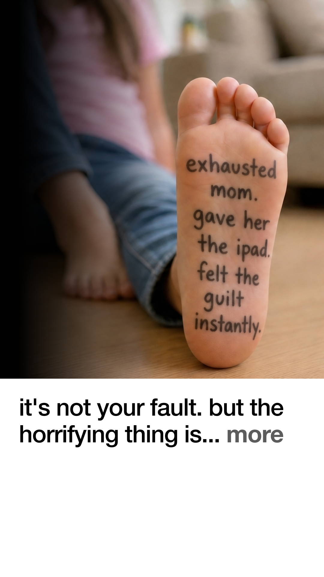 BlueBolt Chargers Facebook ad: They want screens. Parents say THIS one thing changed that