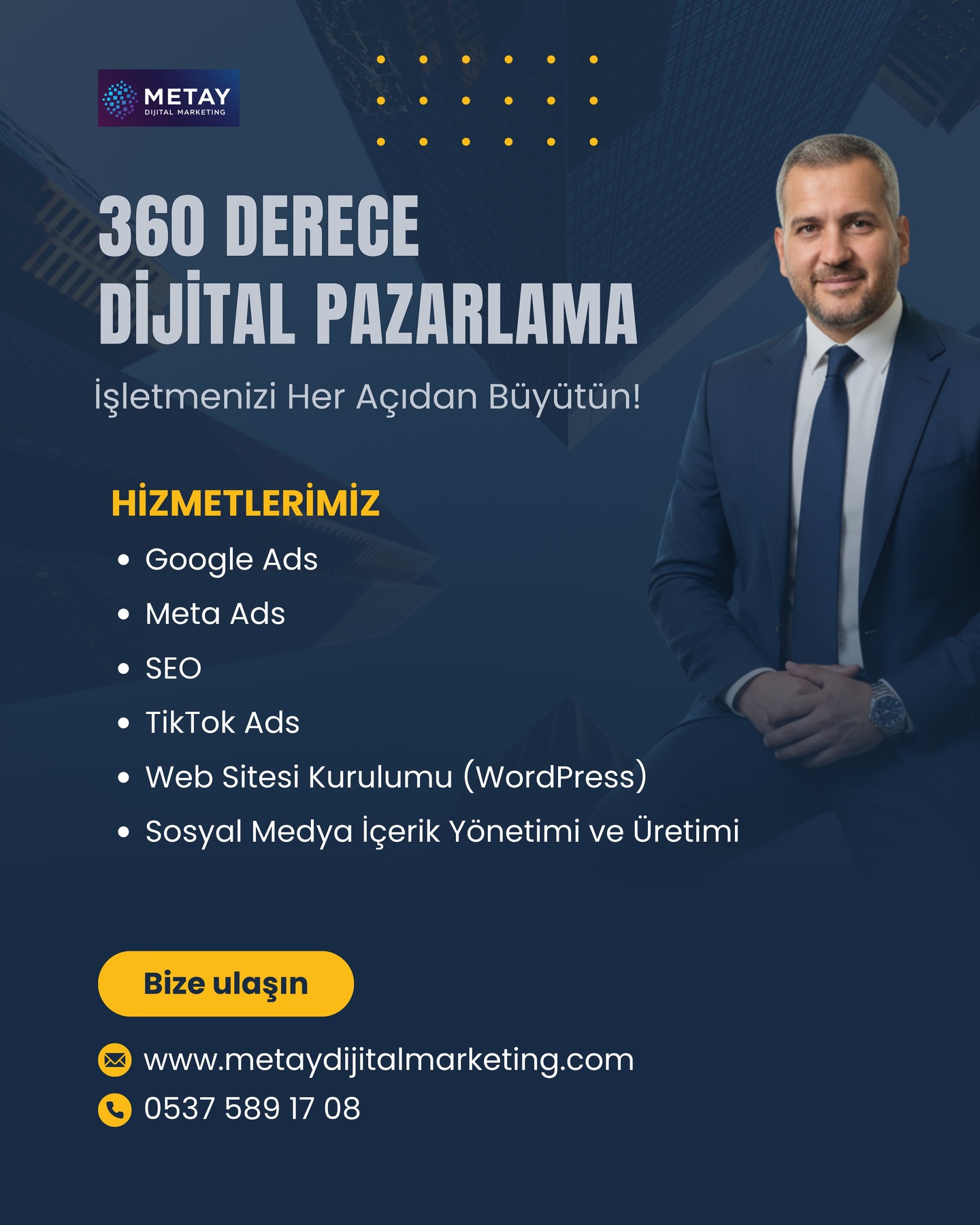 Metay Dijital Marketing Facebook ad: 360 DERECE DİJİTAL PAZARLAMA