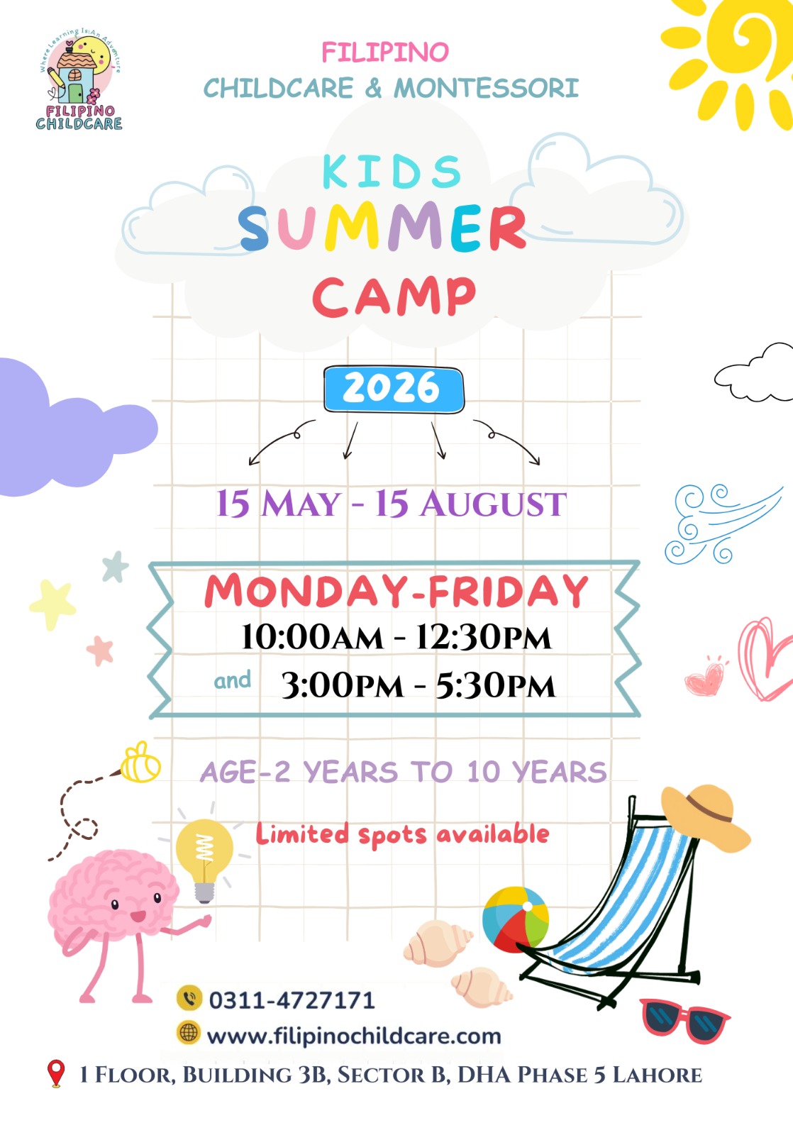 Filipino Child Care & Montessori Facebook ad: At Filipino Childcare & Montessori, Every Day Is…