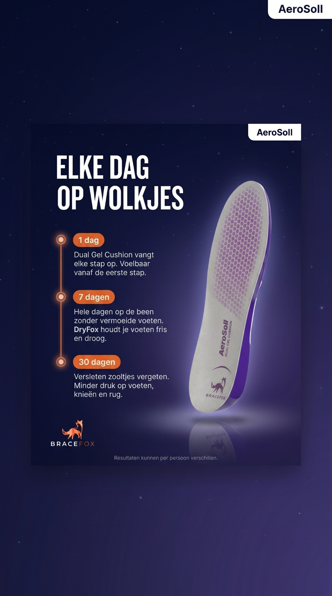 Bracefox Facebook ad