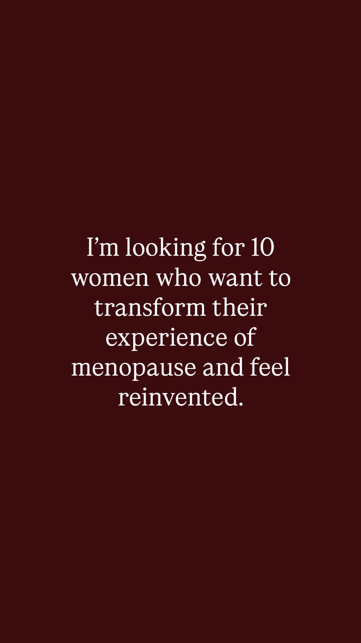 Menopause Redefined Facebook ad from Jan 15, 2026