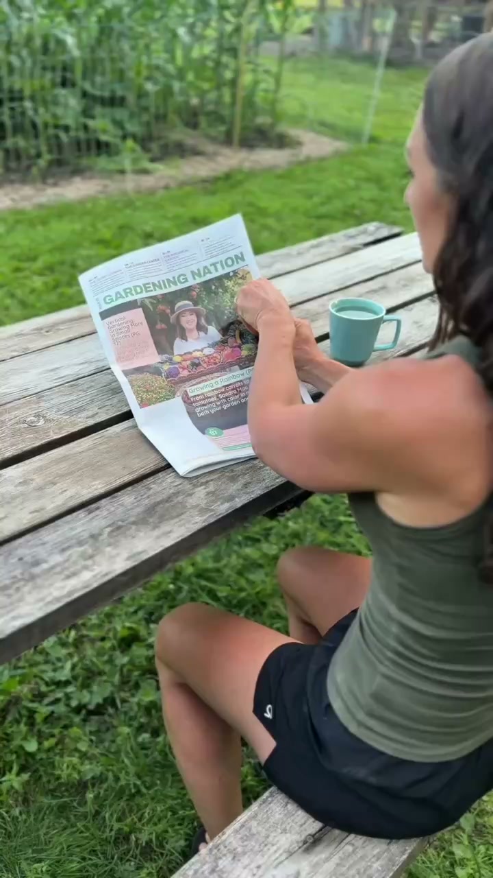 The Homesteading RD Facebook ad: A Monthly PRINT Newspaper For Gardeners