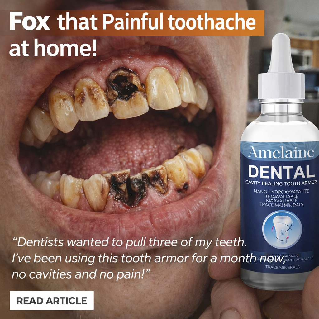 Irish Vitality Blog Facebook ad: Stop Tooth Pain Before It Gets Worse