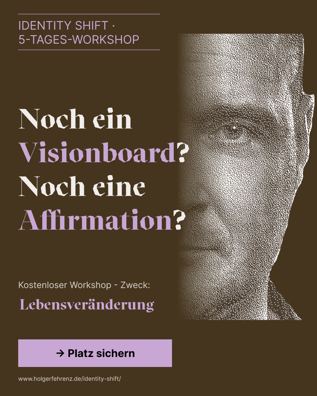 Holger Fehrenz Facebook ad: Die meisten Menschen versuchen seit Jahren, ihr Leben zu…