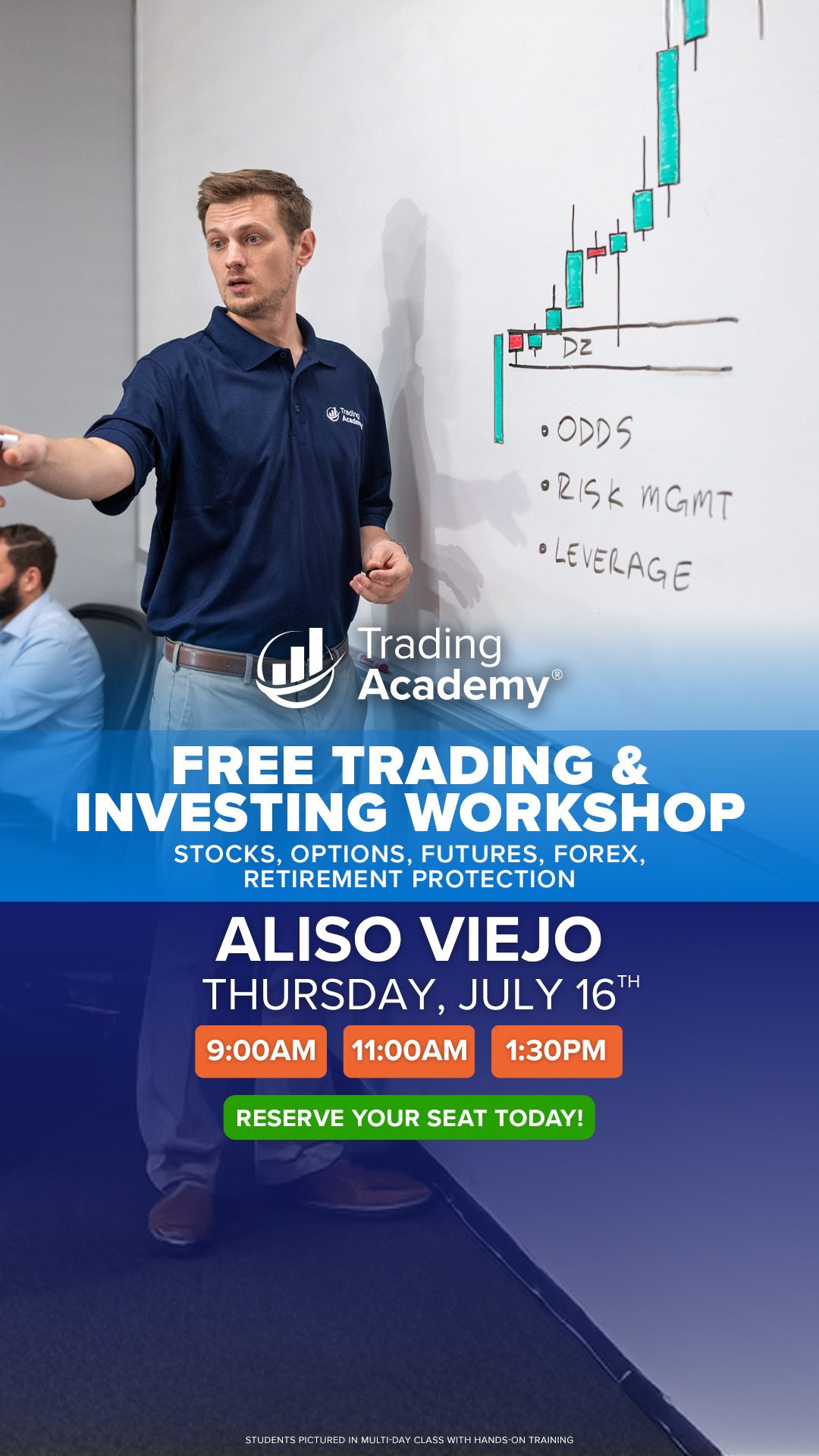 Trading Academy Facebook ad