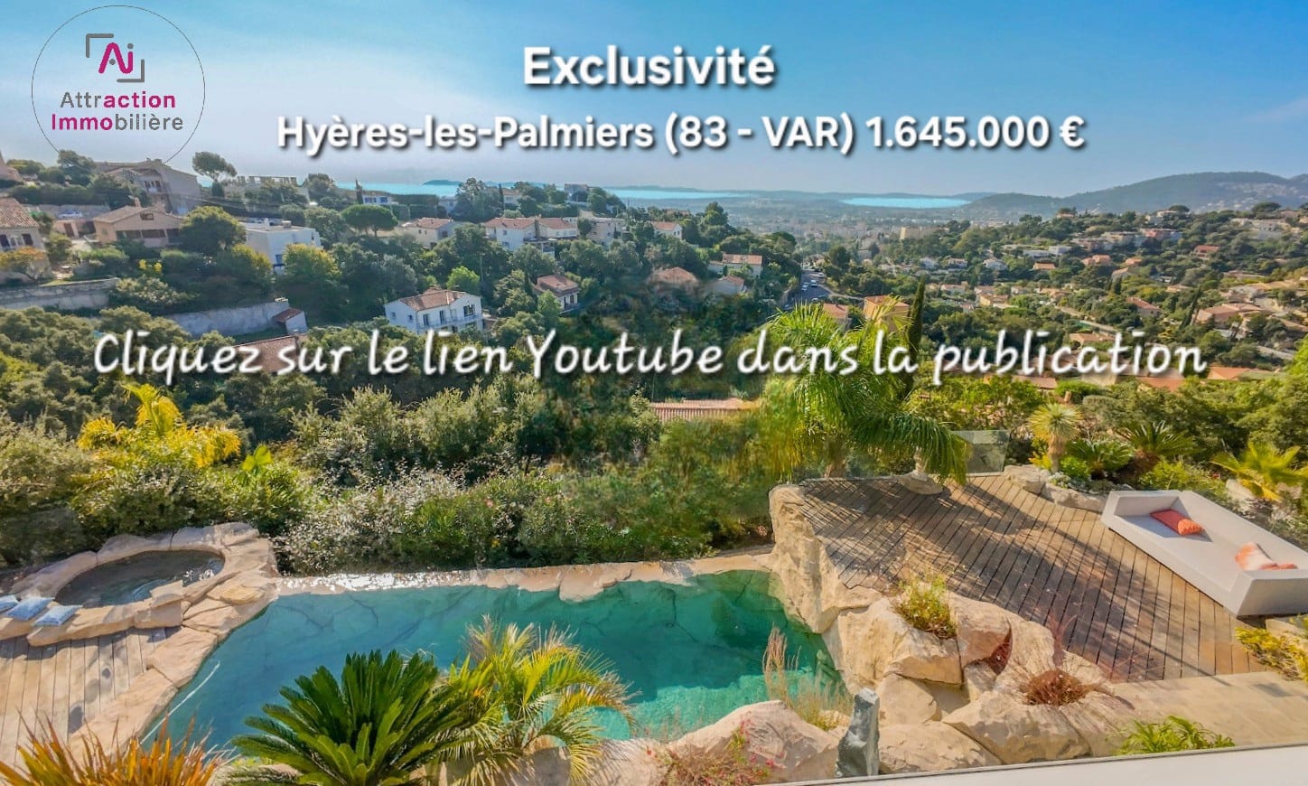 Attraction Immobilière Facebook ad: Agence immobilière Attraction Immobilière