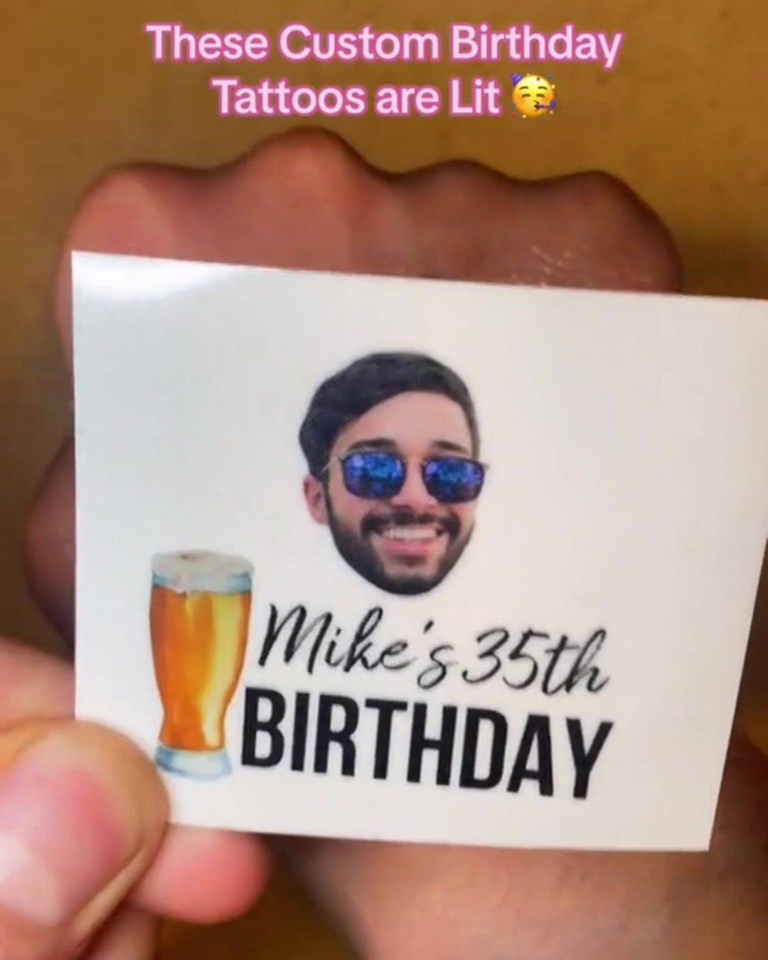 Inkbond Facebook ad: Make Birthdays Memorable