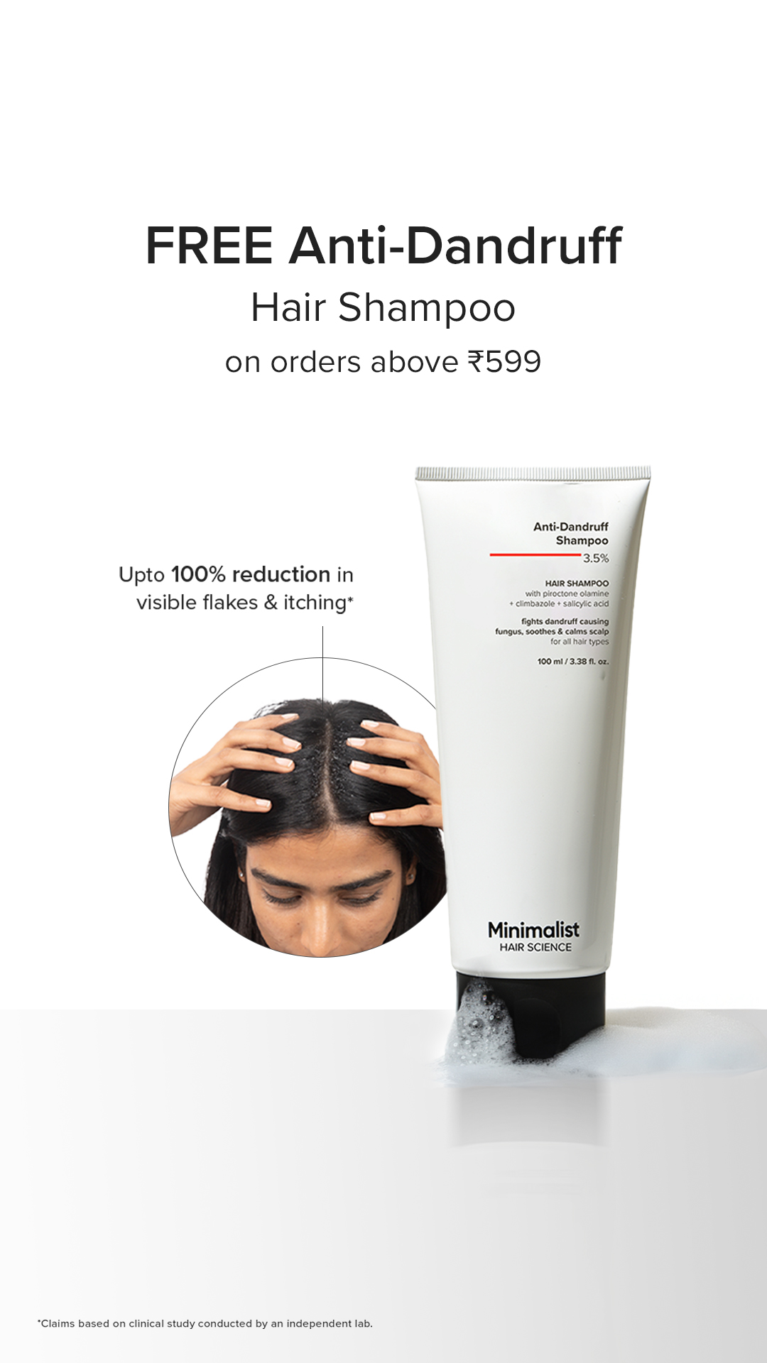Minimalistinc Facebook ad