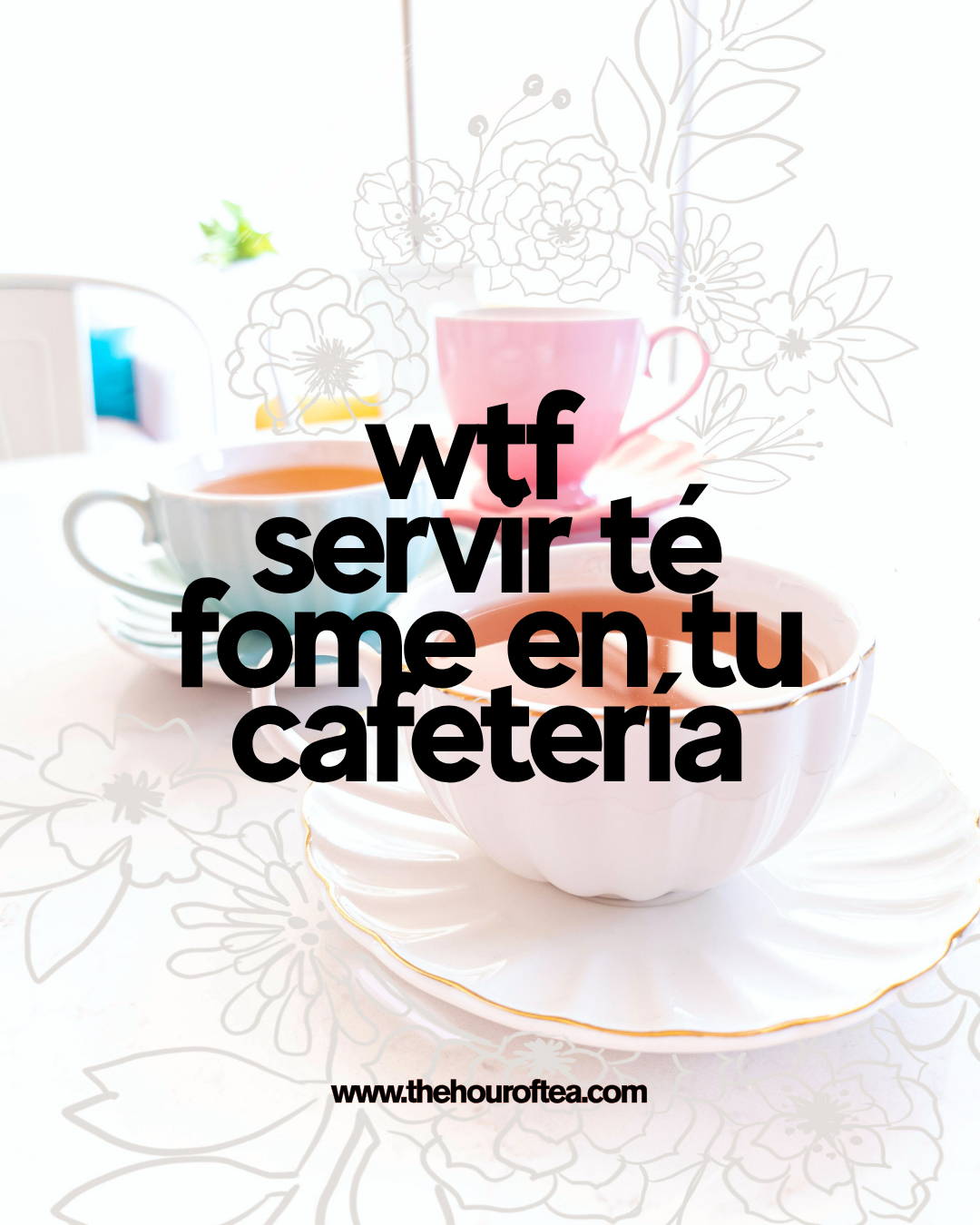 The Hour of Tea Facebook ad: Haz la diferencia con Té rico y Natura!