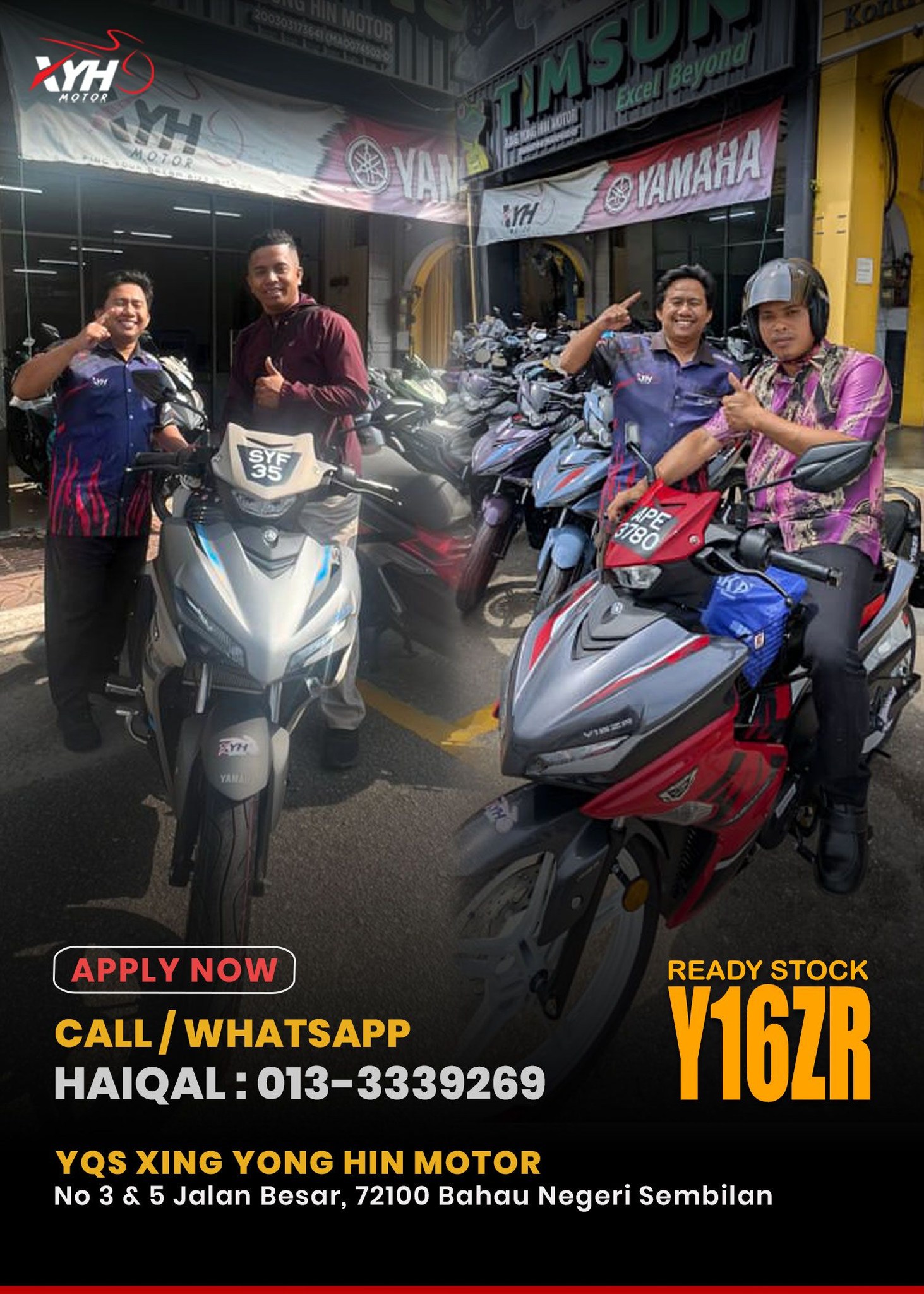 Haiqal XYH Motor HQ Facebook ad: ๐๐๐๐๐๐ ๐๐๐๐๐ ๐๐๐๐๐๐ ๐๐๐๐๐๐๐โฆ