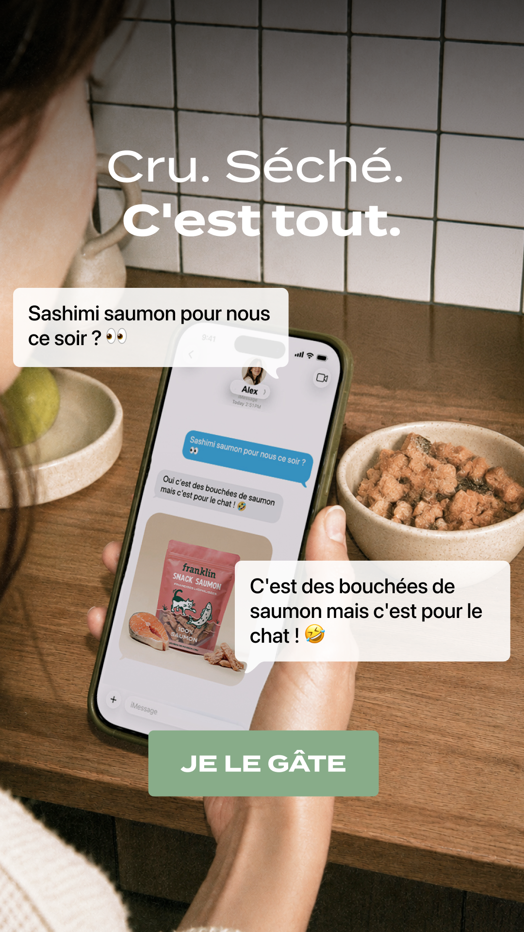 Franklin Pet Food Facebook ad