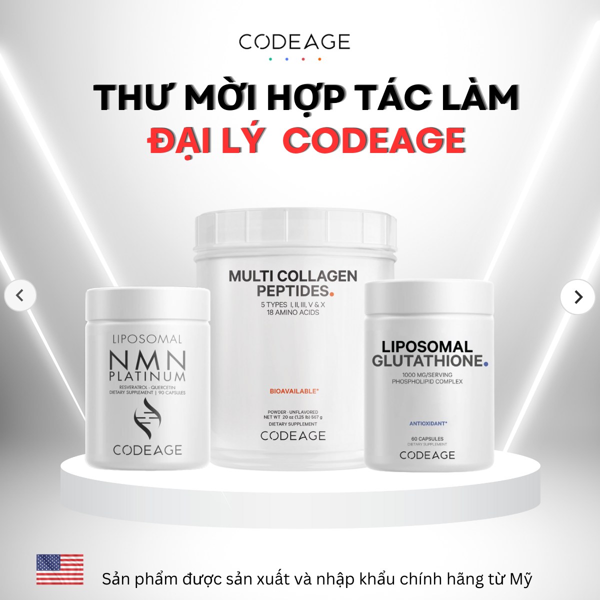 Codeage Việt Nam - Tuyển Đại Lý &Nhà phân phối Facebook ad: NHẬN CHÍNH SÁCH CHIẾT KHẤU >>