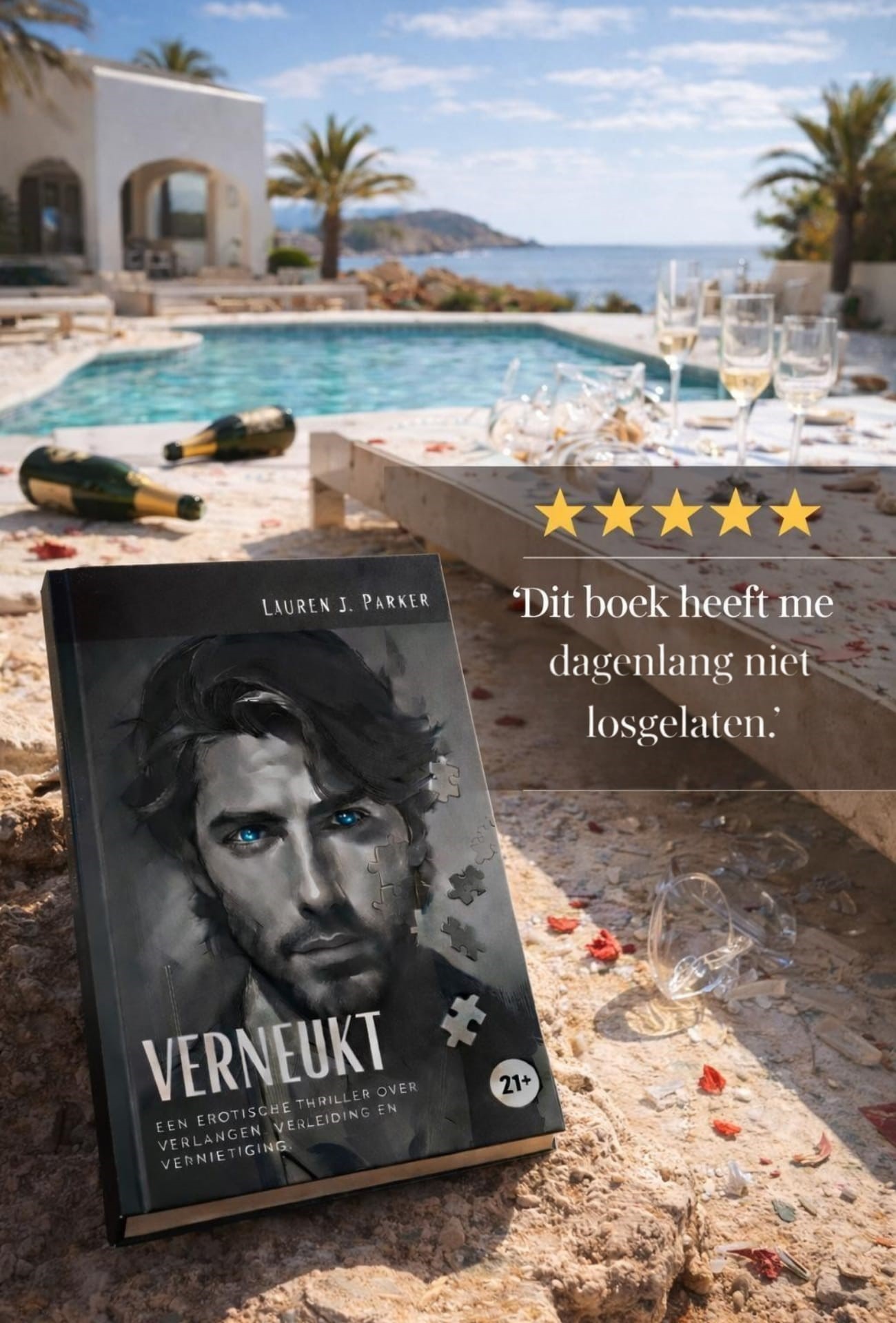 Lauren Parker Books Facebook ad: Voor wie deze zomer iets écht verslavends wil lezen