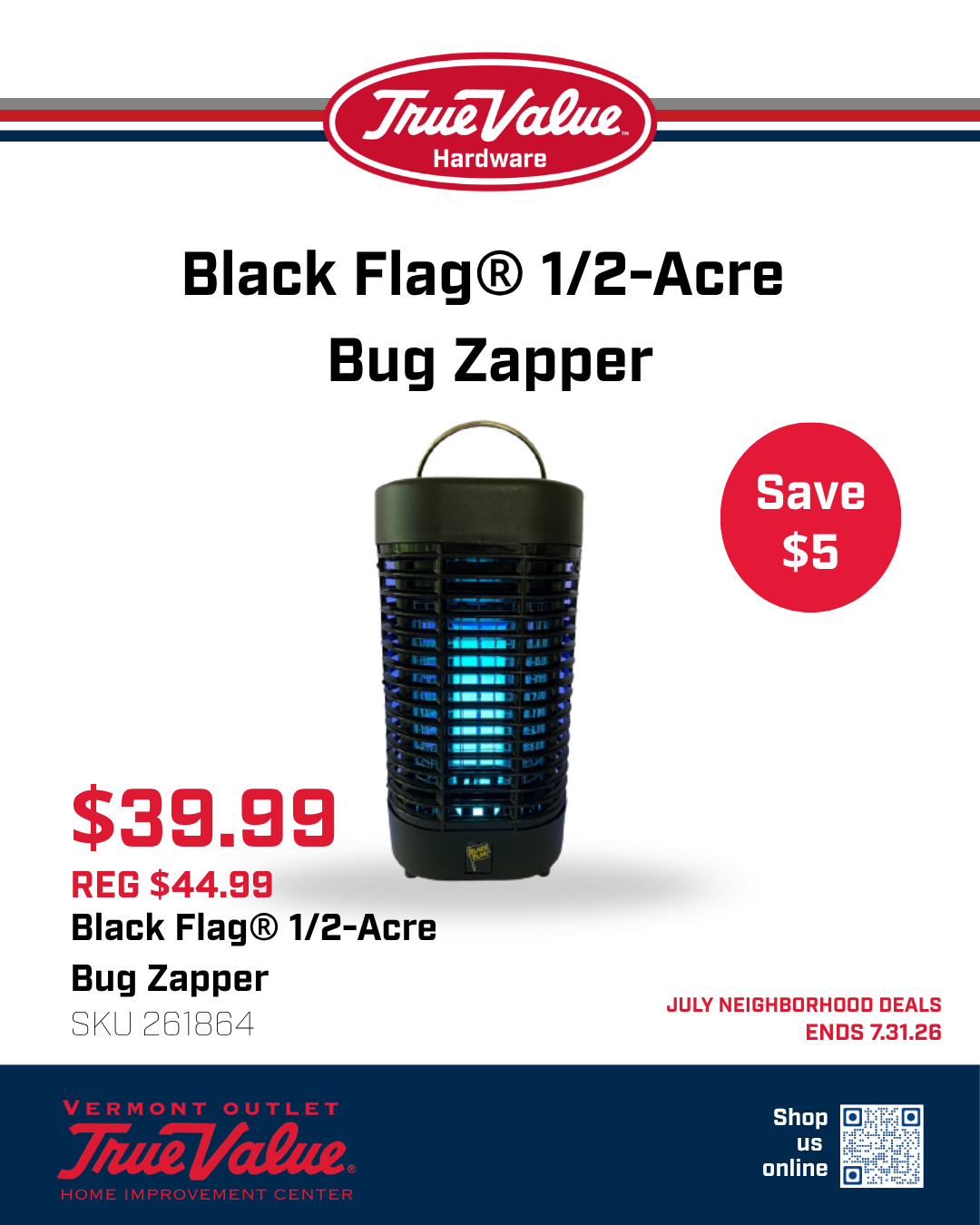 Vermont Outlet True Value: Home Improvement Center Facebook ad