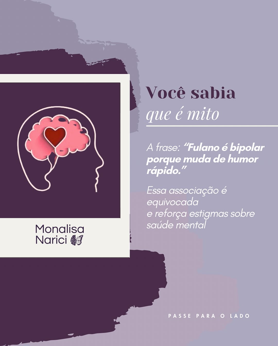 psimonalisanarici Facebook ad: Usar o termo bipolar para descrever mudanças rápidas…