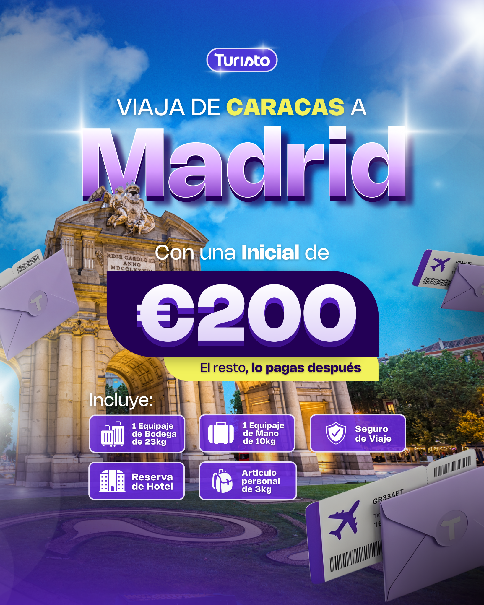 Turisto travel VE Facebook ad