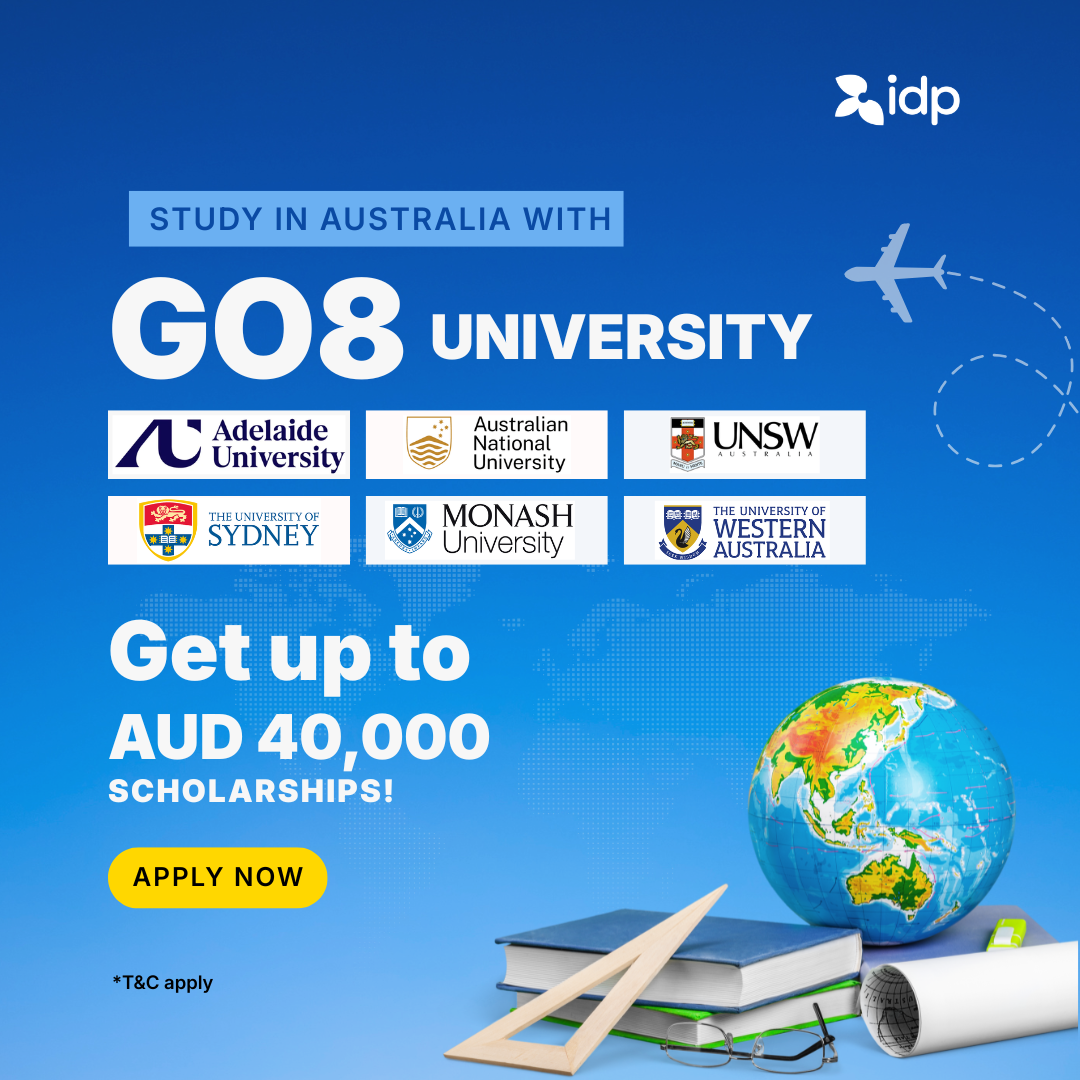 IDP Education Facebook ad