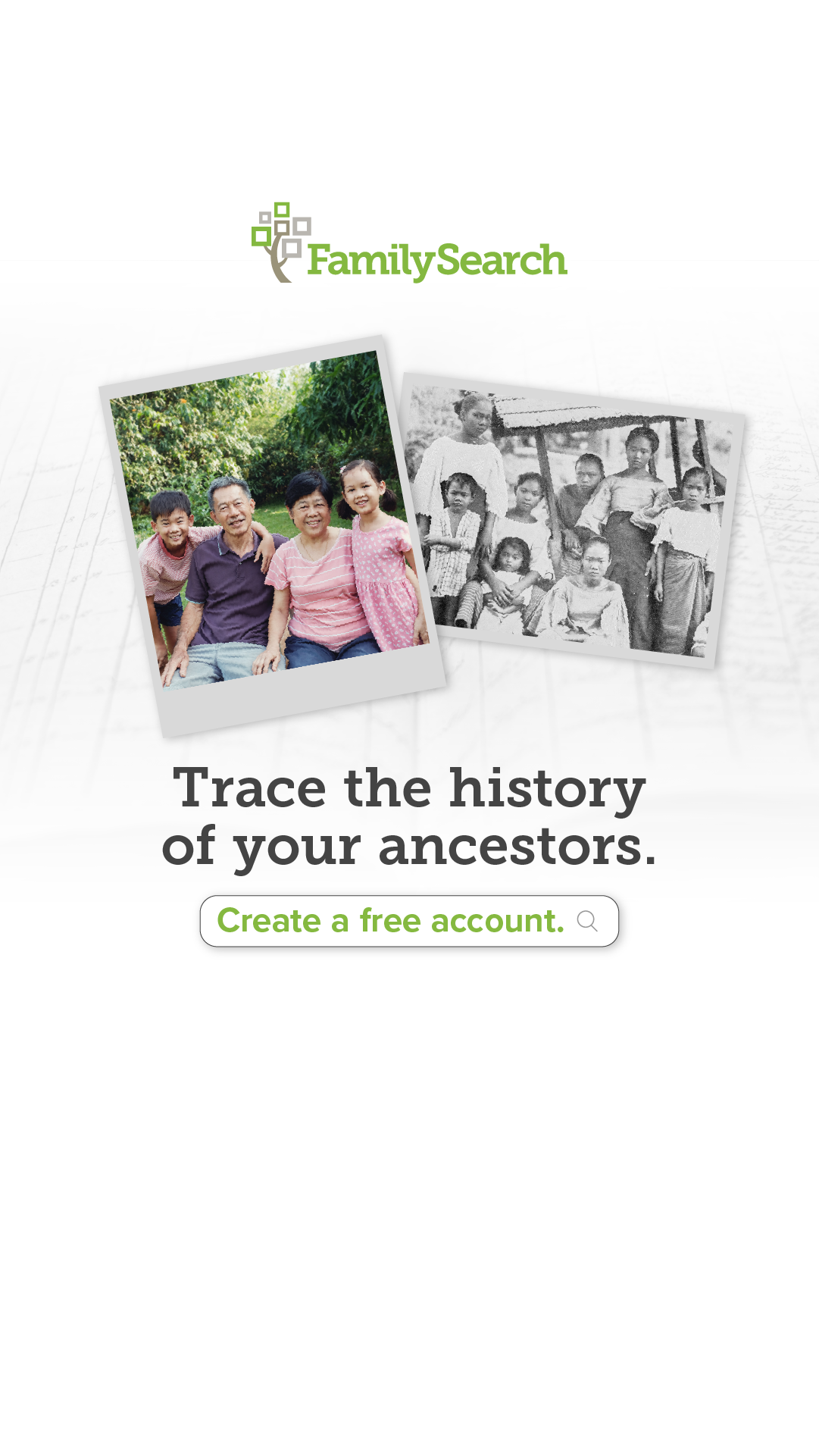 FamilySearch Facebook ad