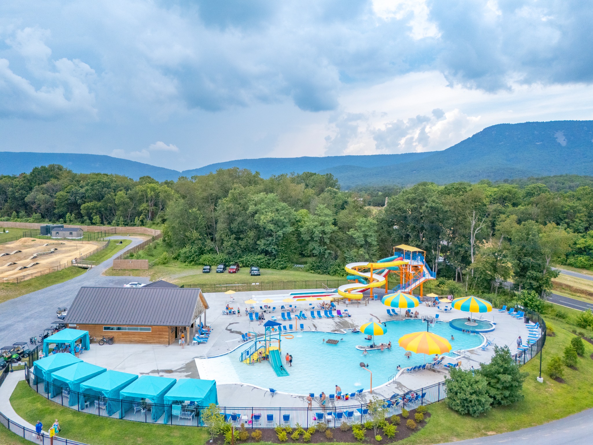 Luray RV Resort on Shenandoah River Facebook ad: Luxury RV camping on the Shenandoah River.