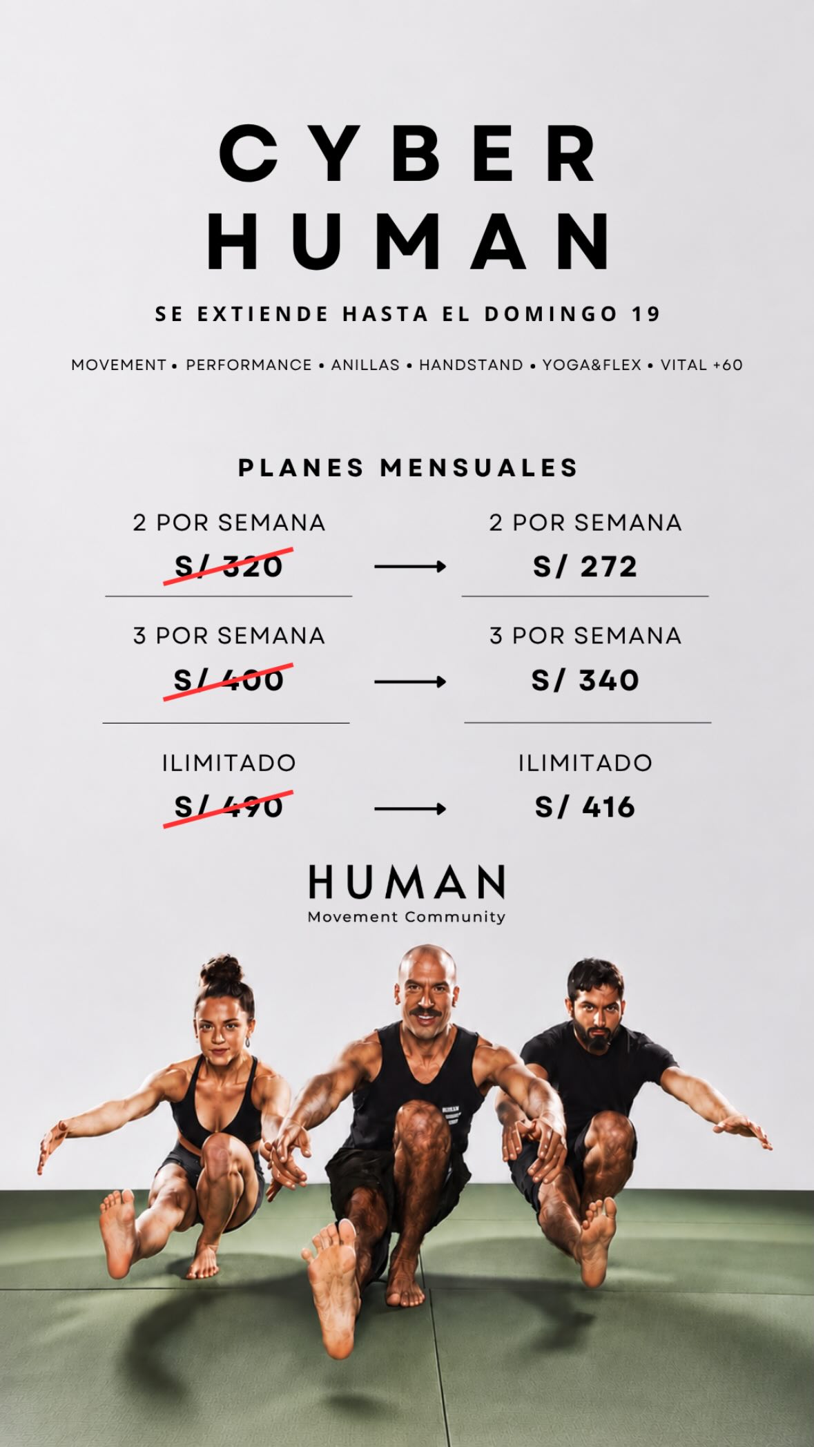 Human Training Peru Facebook ad