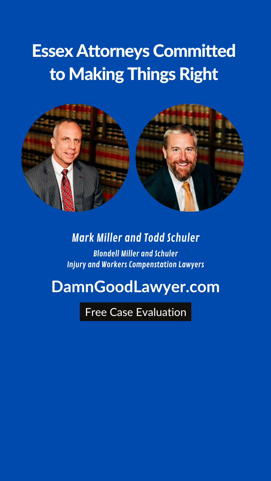 Blondell Miller & Schuler - Attorneys at Law Facebook ad from Jul 12, 2025