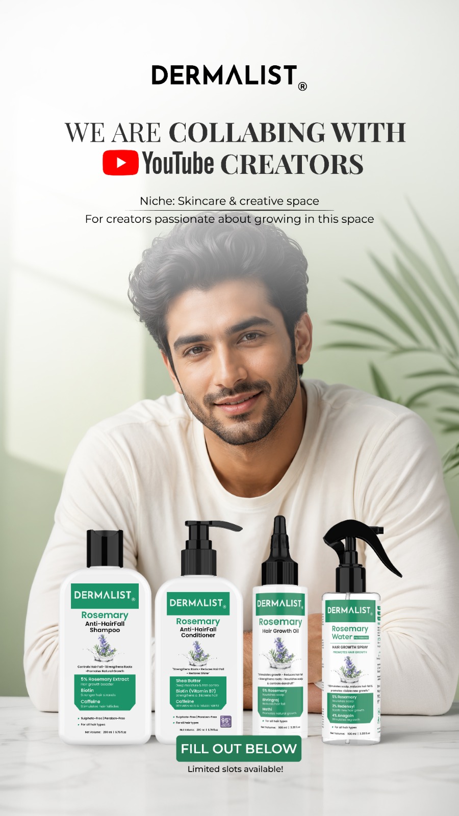 Dermalist Facebook ad