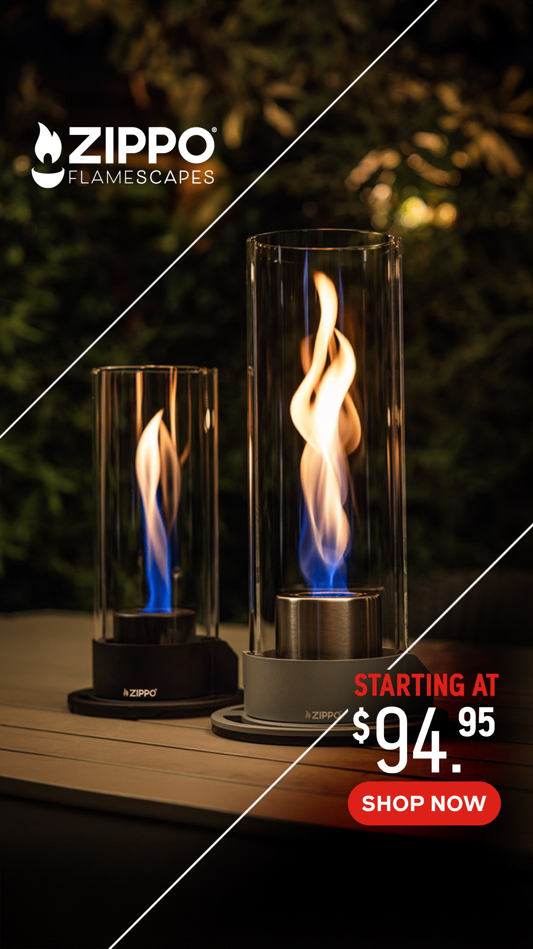 Zippo Facebook ad