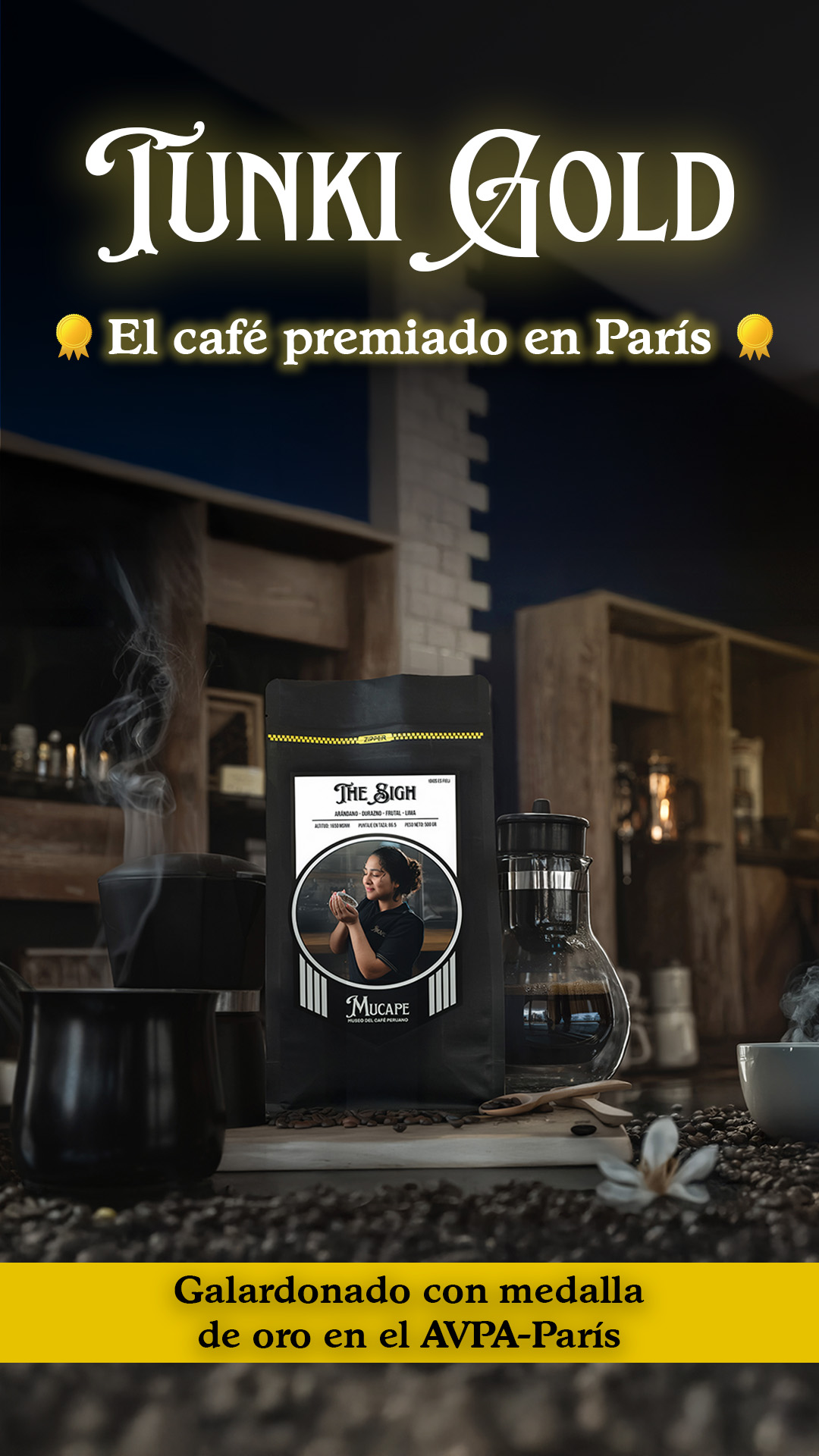 Museo del Café Peruano Facebook ad from Jun 26, 2026