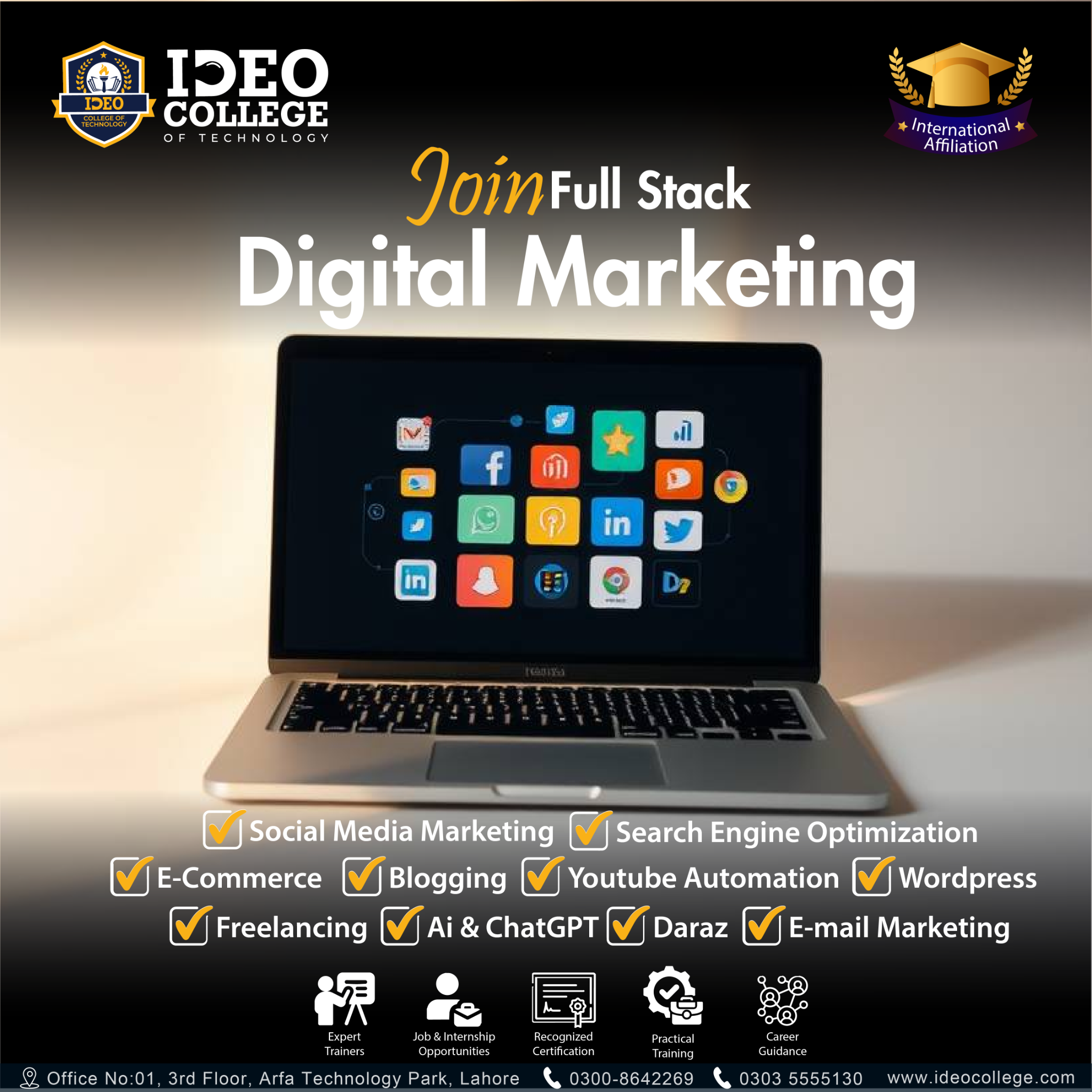 IDEO College of Technology Facebook ad